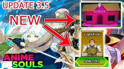 Anime Souls Simulator Update 35 Add Auras And New Skills And New 27 Secret Codes Youtube