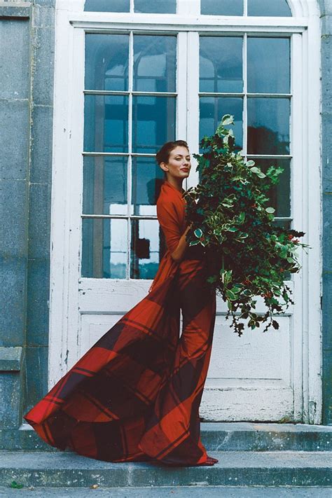 Christmas Editorial Fashion Style Vogue Archive