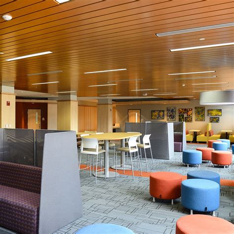 The Retro Mod Vibe Of Vcus Academic Learning Commons In Richmond Is