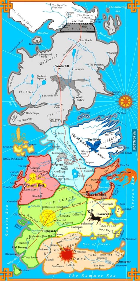 Where Can I Find A Political Map Of Westeros Quora