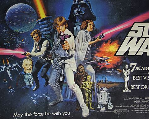 Star Wars A New Hope 1977 Uk Quad Poster Current Price £800