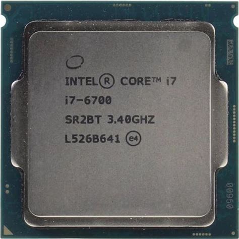 Процессор Intel Core I7 6700 340ghz8mb8gts Sr2bt S1151 Tray