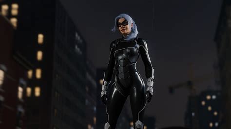 Marvel Insomniac Games Spider Man Suit Black Cat 1080p Sony Ps4 Exclusive Felicia Hardy