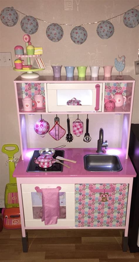 Ikea duktig play kitchen Hack!! ️ | Ikea kitchen diy, Play kitchen