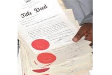 Colonialist System Of Title Deeds Can Also Protect Black