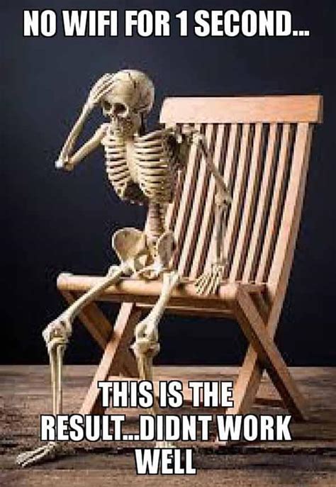 Skeleton In A Chair Meme √ Skeleton Chair Meme Giyarisyah
