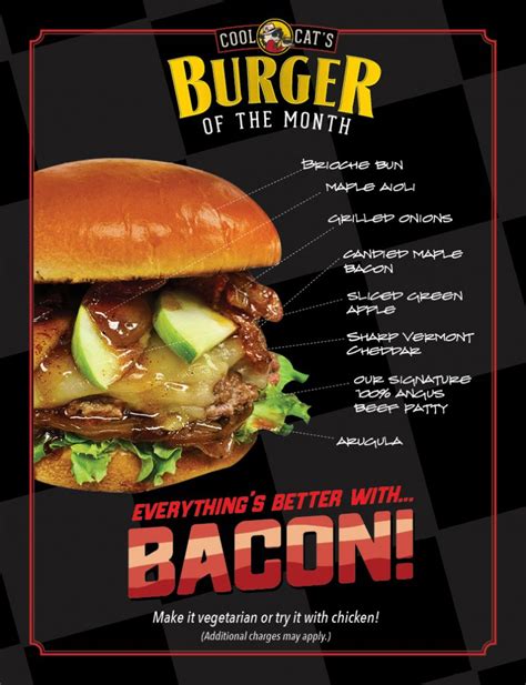 To find a store near you that carries our wine, please visit. Cool Cat Café's Burger of the Month! - MENU Magazine