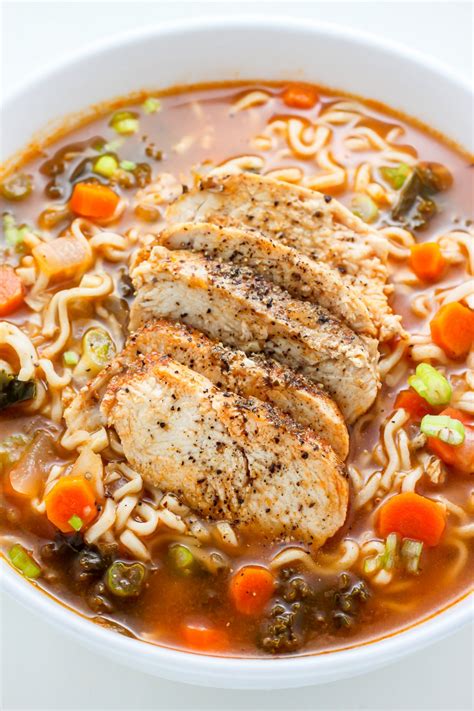 Sunday Suppers Blackened Chicken Ramen Noodle Soup Baker By Nature