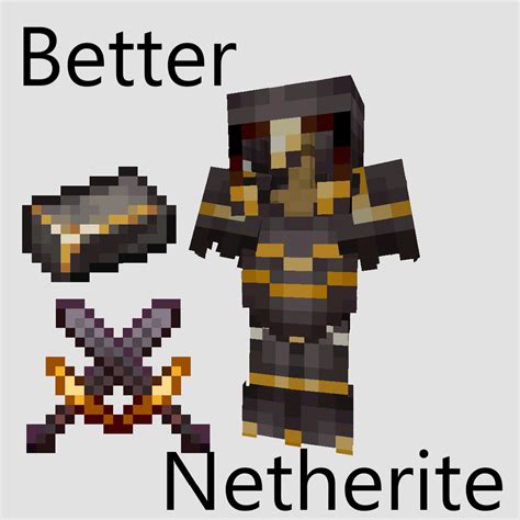 Images Better Netherite By Skart2007 Resource Packs Minecraft