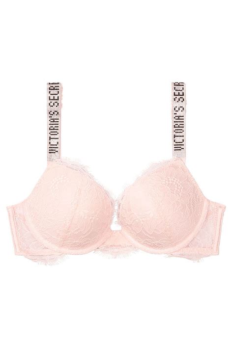 Buy Victorias Secret Lace Shine Strap Push Up Bra From The Victorias