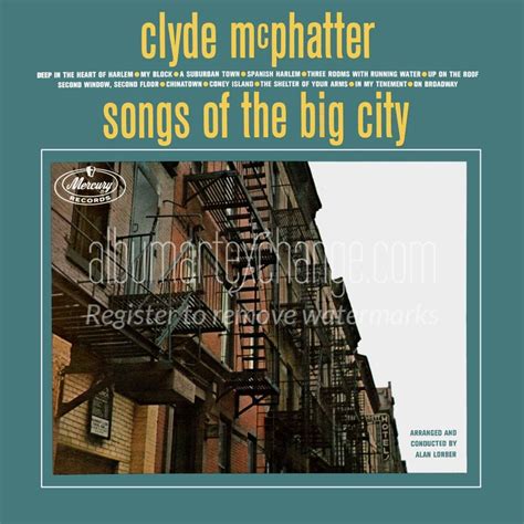 Album Art Exchange Songs Of The Big City By Clyde Mcphatter Album