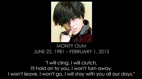Discover monty oum famous and rare quotes. Condolences for Monty Oum : roosterteeth