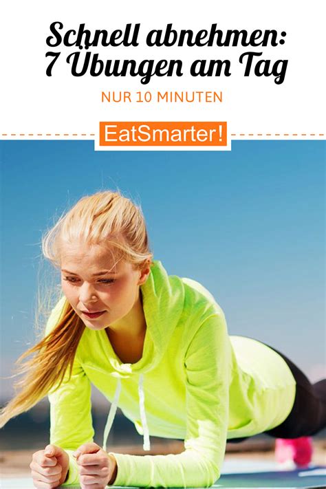 Schnell abnehmen: 7 Übungen, 10 Minuten am Tag | EAT SMARTER