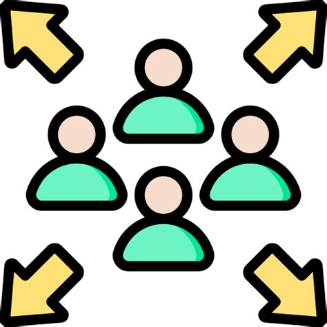 Icono de Población Generic Outline Color