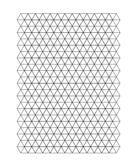 Triangle Graph Paper Printable The Graph Paper Images