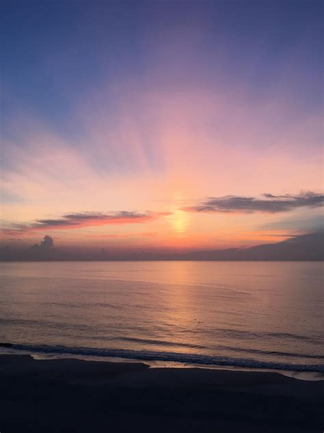 Magnificent Sunrise At Jacksonville Beach Fl Today Oc Jacksonville