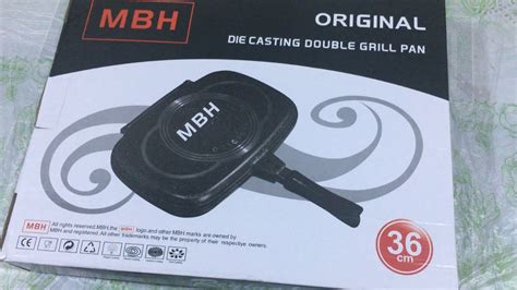 Double Sided Grill Pan MBH Double Sided Grill Pan Asha S Taste Corner
