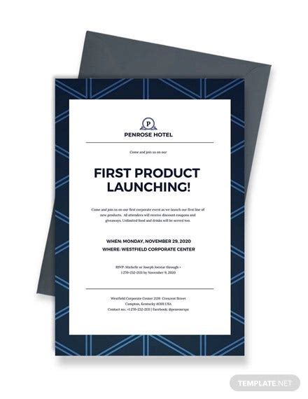 24+ Corporate Invitation Cards - PSD, AI, Vector EPS, Word