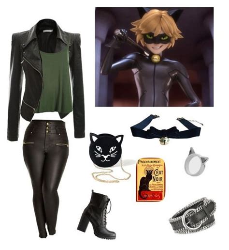 Miraculous Ladybug Chat Noir Genderbend By Skullcandi On Polyvore Featuring City Chic