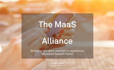 MaaS Alliance presented at Future Mobility Conference in Dubai - ERTICO ...