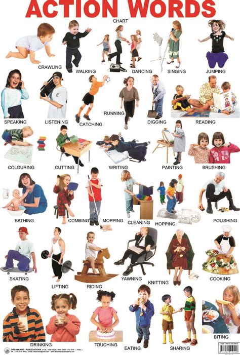 Each flash card contains 9 full color illustrations and their corresponding words. ENGLISH KIDS FUN: Action verbs | English grammar pdf ...