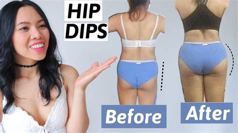 Before And After Hana Millys Hip Dip Workout Results Round Booty Wider Hips Hanamillyhipworkout