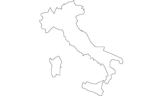 Cartina Italia Da Colorare Carta Geo Europa
