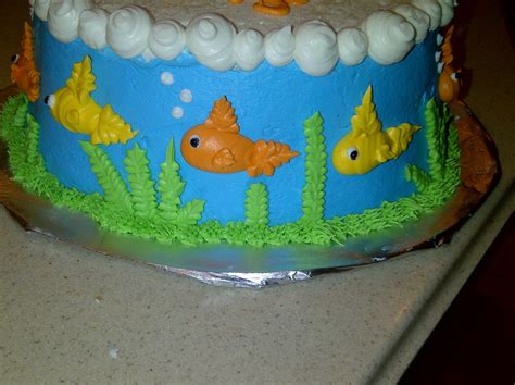 Andreas Cakes Ice Fishing Cake