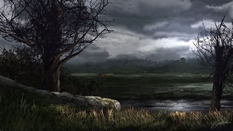 Moody Plains By Alex Van Der Linde