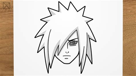 How To Draw MADARA UCHIHA Naruto Step By Step EASY