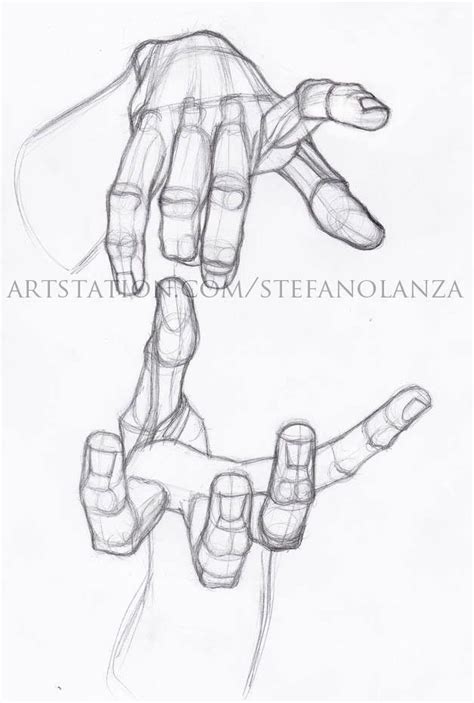 Artstation Hand By Stefano Lanza Artstation Hand By Stefano Lanza