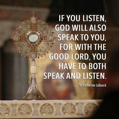 Listen God Is Speaking To You Reflectwithmystics Adoration