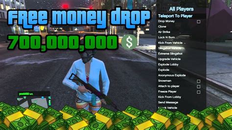 Gta 5 online money hack is. GTA V MOD MENU FREE MONEY DROP & RP DROP LOBBY ALL ...