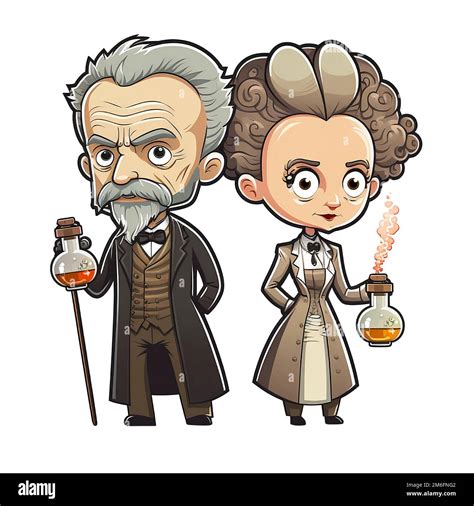 Dibujos Animados De Marie Curie Fotografías E Imágenes De Alta