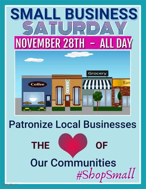 Small Business Saturday Video Flyer Template Postermywall