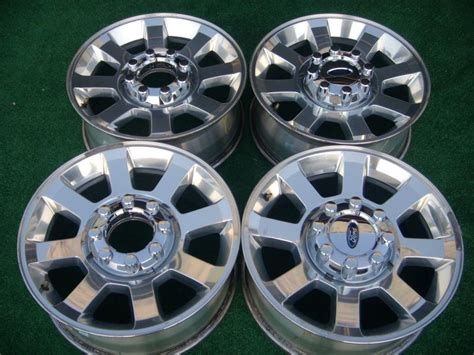 Purchase 2010 Ford F250 Super Duty Factory Oem Polished Wheels 20 8