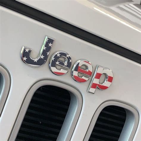 Flag Decal For Jeep Wrangler