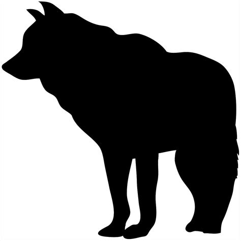 Wolf Silhouette Animal Silhouette Wolf Silhouette Silhouette Clip Art