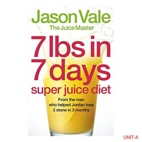 7lbs In 7 Days The Juice Cleanse Master Diet By Jason Vale Paper Back