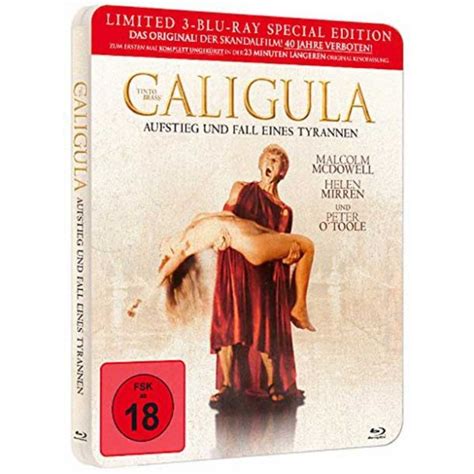 Caligula Uncut Disc Blu Ray Ltd Steelbook Import