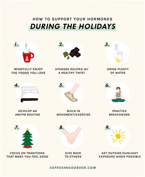 9 Tips To Support Your Hormones Health During The Holidays So Fresh