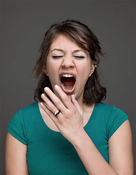 Yawning Women Tired Human Face Stock Photos Pictures And Royalty Free