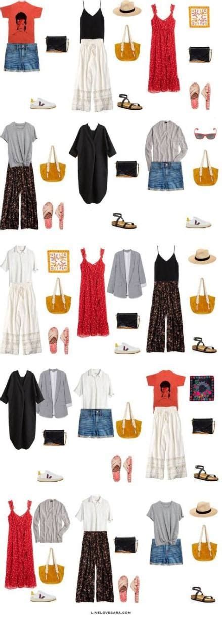 37 Ideas Holiday Summer Outfits Beach Vacations Capsule Wardrobe For