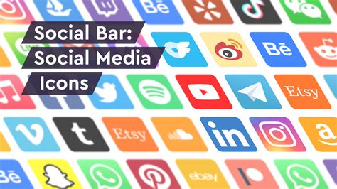 Social Bar Social Media Icons Social Bar Social Media Icons For Your Shopify Store Shopify