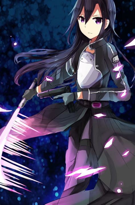 Pin By H20 Akatsuki On Ggo Kirito The Trap Sword Art Online Anime