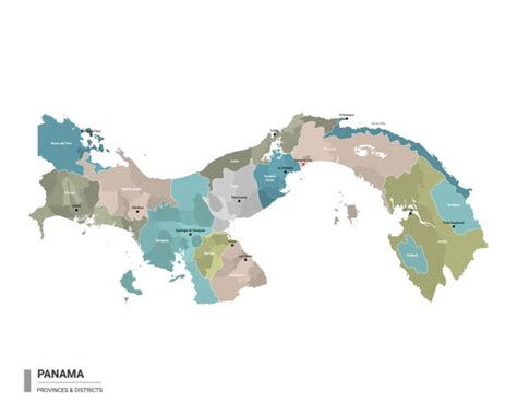 Provinsen Panamá Oesteillustrationer Och Vektorbilder Istock