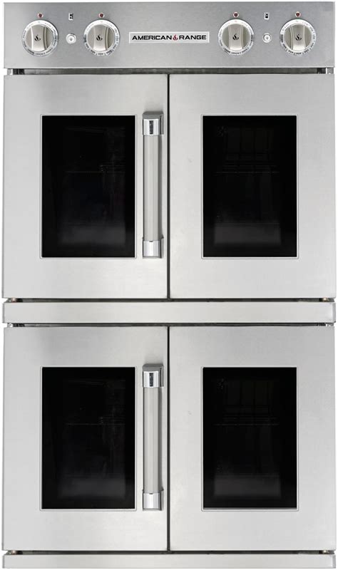 American Range Def30 Double French Door Wall Oven Electric Stainless