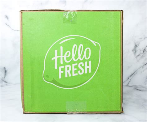 Hello Fresh Subscription Box Review Classic Plan Hello Subscription