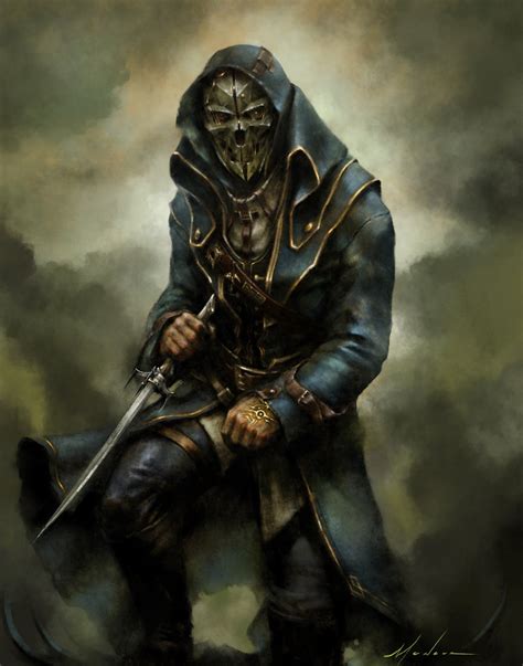 Dishonored Corvo Attano Brian Moncus Art