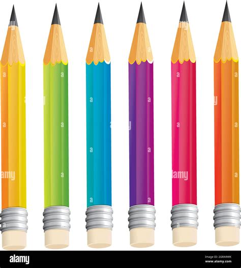 Pencil Mark Wood Stock Vector Images Alamy
